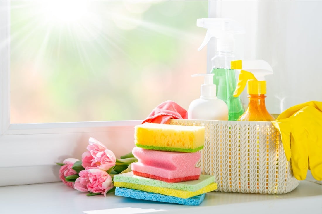 Areu BB sponge and household product set